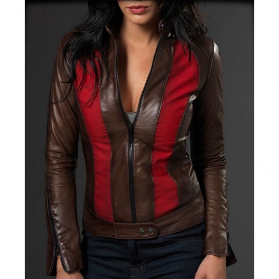 Blade Jessica Biel Trinity Abigail Leather Jacket