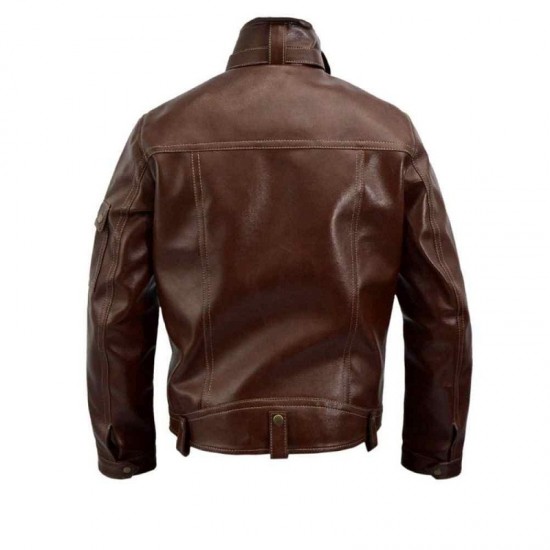 Chad Ganagsters Kingdom Spade IV Leather Jacket