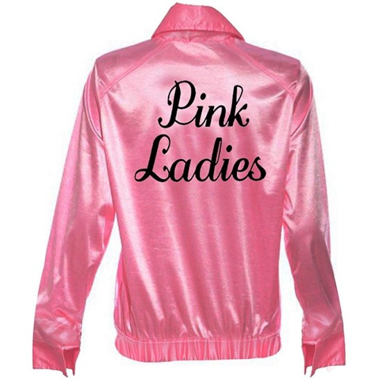 Grease 2 Michelle Pfeiffer Pink Ladies Women Reversible Jacket