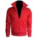 James Dean Rebel Without a Cause Jim Stark Mens Red Cordura Jacket