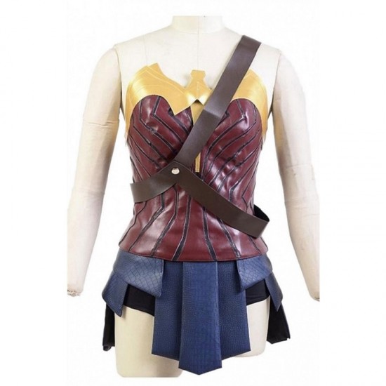 Justice League Wonder Woman Leather Costume