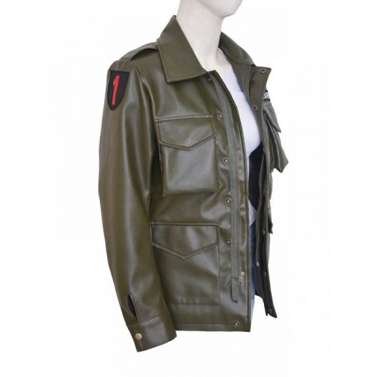 Kim Kardashian Army Green Jacket