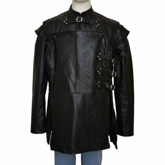 Kit Harington Game of Thrones Jon Snow Leather Jacket