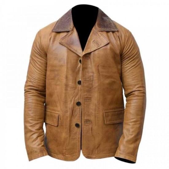 Men's Arthur Morgan Genuine Leather Jacket Coat