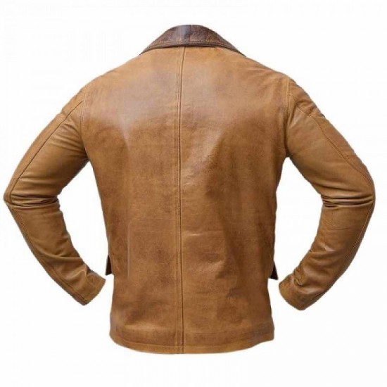 Men's Arthur Morgan Genuine Leather Jacket Coat