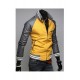 Men's Slim Fit Mustard Yellow Jacket