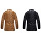 Mens Aviator Hunter Style Leather Jacket