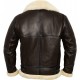 Mens B3 Bomber Jacket Aviator Real Shearling B3 Bomber Jacket Winter