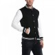 Mens Slim Fit Varsity Baseball Jacket