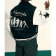 Neutrals Country Club Varsity Jacket