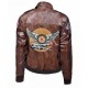 New Men's Captain Marvel Carol Danvers Flight Bomber Jacket