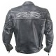 New Men's Harley Davidson Skull Cowhide Real Leather Motorcycle Jacket