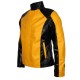 New Men's Leather Jacket Yellow Color Cole Macgrath Infamous 2 Game