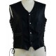 New Men's The Walking Dead Governor Daryl Dixon Angel Wings Leather Vest