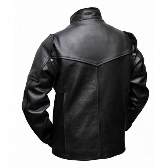 The Winter Soldier Bucky Barnes Jacket With Detachable Sleeves