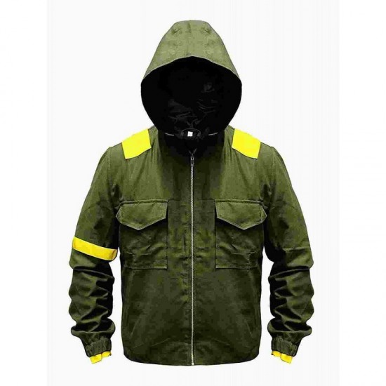 Twenty One Green Pilot Camouflage Jacket