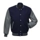 Varsity Letterman Bomber Baseball Wool Jacket